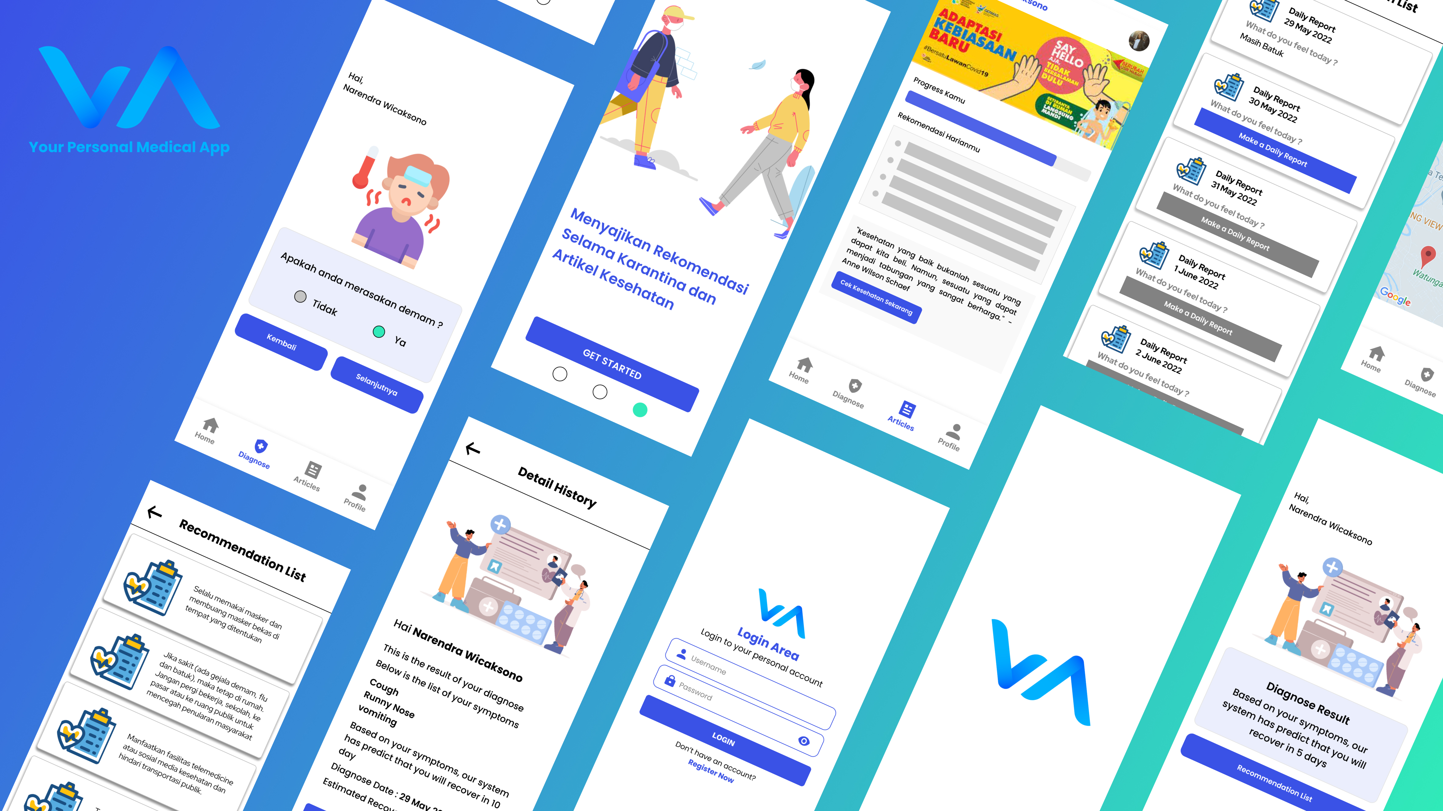 Waras - COVID-19 Diagnosis App