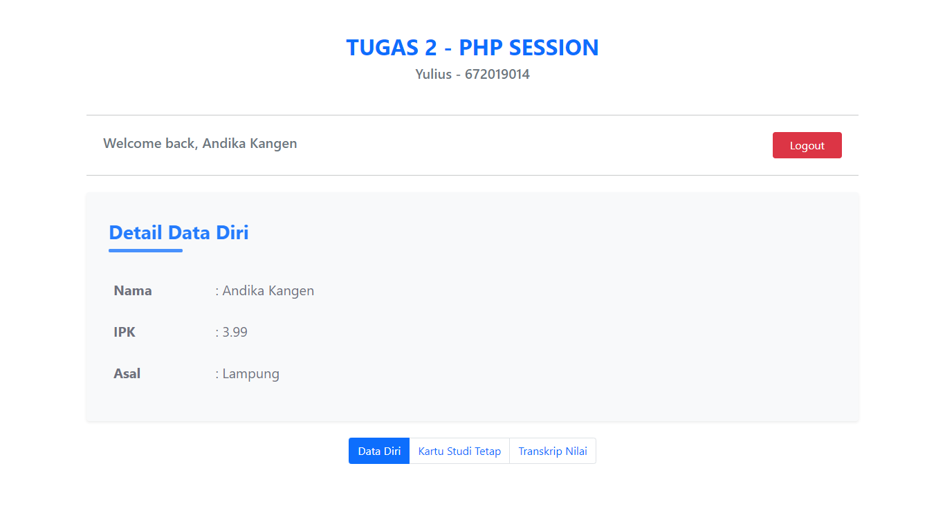 Build Simple Authentication App using PHP Native